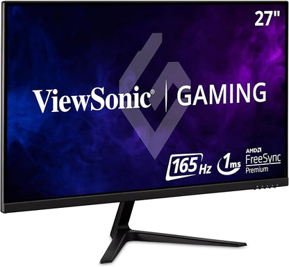 ViewSonic VX2718-P-MHD 27 Inch 1080p 1ms 180Hz Gaming Monitor with FreeSync, Eye Care, HDMI and DisplayPort