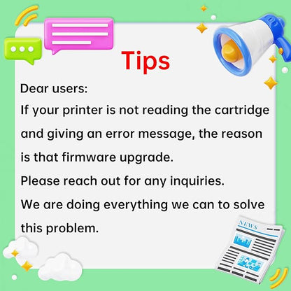 SAILNER 67XL HP Printer Ink, Replacement for HP Ink 67 for HP 67 Ink cartridges Black/Color Combo Pack, Compatible with DeskJet 2755e 2855e 2700e 4155e 2734e 2827e 4100e Envy 6055 6455e Printer 67XL