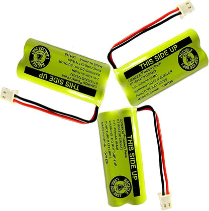 Replacement Battery BT183342/BT283342 BT166342/BT266342 BT162342 / BT262342 BT166342 Compatible with CS6114 CS6419 CS6719 AT&T EL52300 CL80112 CS6719-2 2.4V 400mAh (2 Pack)