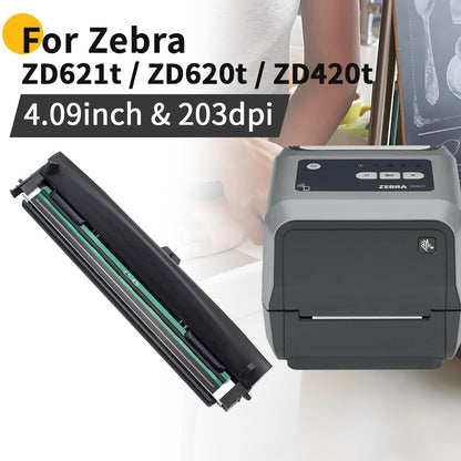 P1080383-226 New Kit Printhead for Zebra ZD621t ZD620t ZD420t ZD621 T-Series Thermal Mobile Label Printer 203dpi P1112640-240