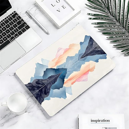 Compatible with MacBook Air 13.3 13.6 Inch Case 2022 2021 2020 2019 Plastic Hard Shell Case Cover,13.6 Air (A2681) M2 2022, Mountains and Water