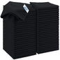 HOMEXCEL 100PK Microfiber Cleaning Cloth, Cleaning Rag for Home, 11.5x11.5
