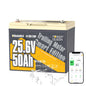 Power Queen 36V 50Ah LiFePO4 Lithiumn Battery for Boat, Marine, Yacht