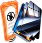 UniqueMe 2 Packs for iPhone 16 Pro Privacy Screen Protector