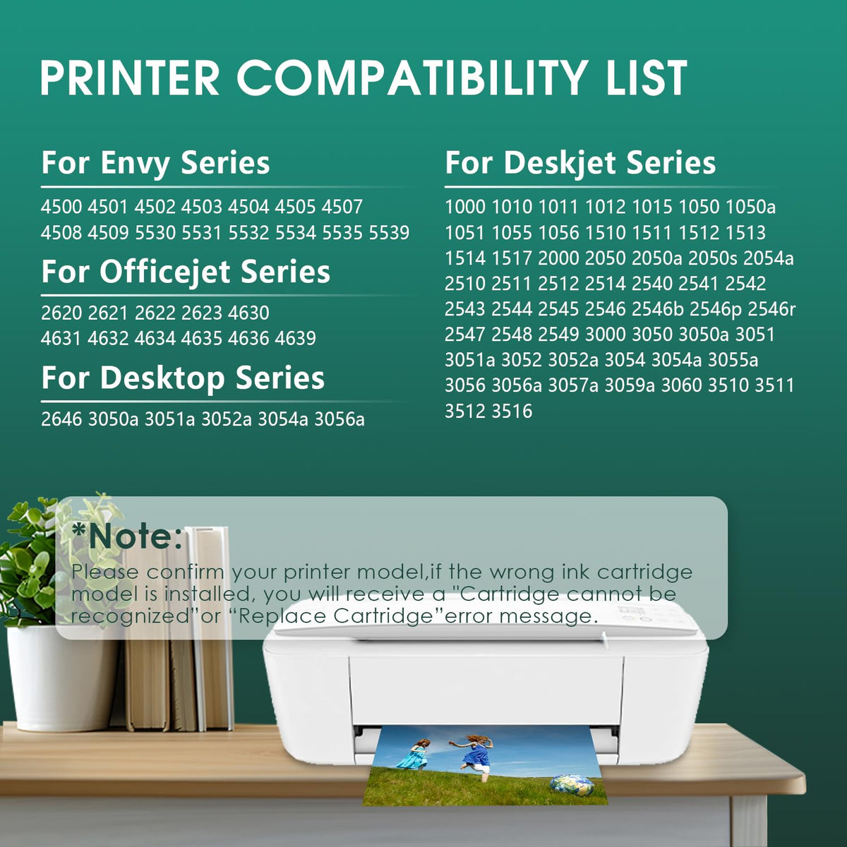 fannster Ink 61XL Compatible for HP 61 Ink Cartridge Combo Pack Work with HP Envy 4500 4502 5530 Deskjet 2540 3510 OfficeJet 4630 Printer (1 Black, 1 Tri-Color, 2-Pack)