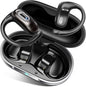 Open Ear Headphones, Bluetooth 5.4 Wireless Earbuds, 50H, Air Conduction Ear buds, HD Stereo Bass Over Ear Earphones with Earhooks, Ultra-Comfort Secure Fit, IPX7 Waterproof Headset for Working Sports