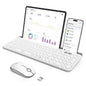 seenda CTU-301 Bluetooth Keyboard and Mouse Combo for iPad,Black