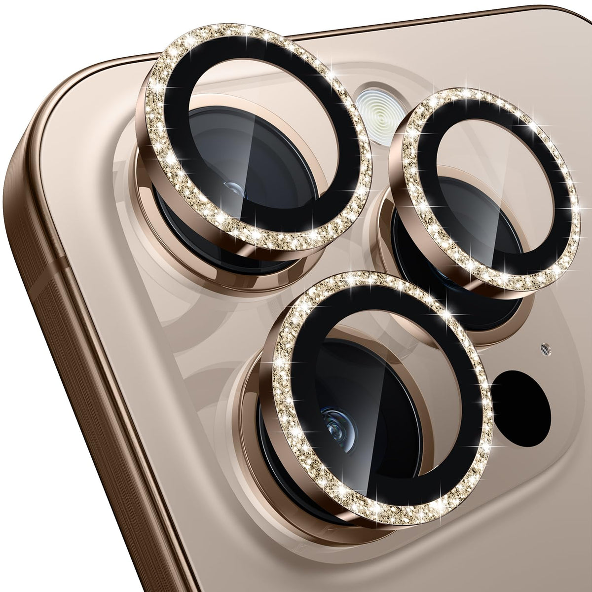 WSKEN for iPhone 16 Pro/iPhone 16 Pro Max Camera Lens Protector