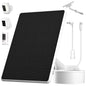 6W Solar Panel for Ring Spotlight Cam Battery & Stick Up Cam Battery, High-Efficiency Solar Charger with 360° Adjustable Retractable Bracket & 10ft Cable