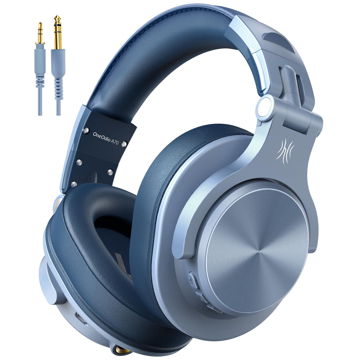 OneOdio A70 Bluetooth Over-Ear Headphones, Hi-Res Wired DJ Studio - RG