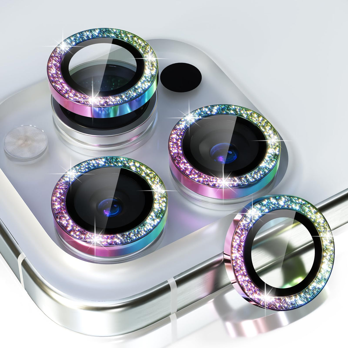 Choiche for iPhone 15 Pro/iPhone 15 Pro Max Camera Lens Protector