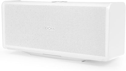 DOSS SoundBox Ultra Bluetooth Speaker with 2.1 Channel Audio, 80W Superior Sound with Deep Bass, Two DSP Technologies, 18H Playtime, BT 5.3, Wireless for Home, Office, Room-White