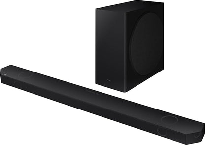 Samsung Q800D 5.1.2ch Soundbar w/Wireless Dolby Atmos Audio, Q-Symphony, SpaceFit Sound Pro, Adaptive Sound, Game Mode Pro with Alexa Built-in, HW-Q800D/ZA