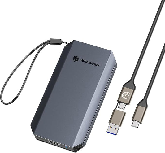 Yottamaster YM5PRO Portable SSD External Solid State Drive (128GB)