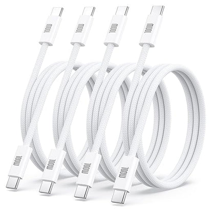 USB C to USB C Cable 3ft, 2-Pack 100W USBC to USBC Fast Charger Cord