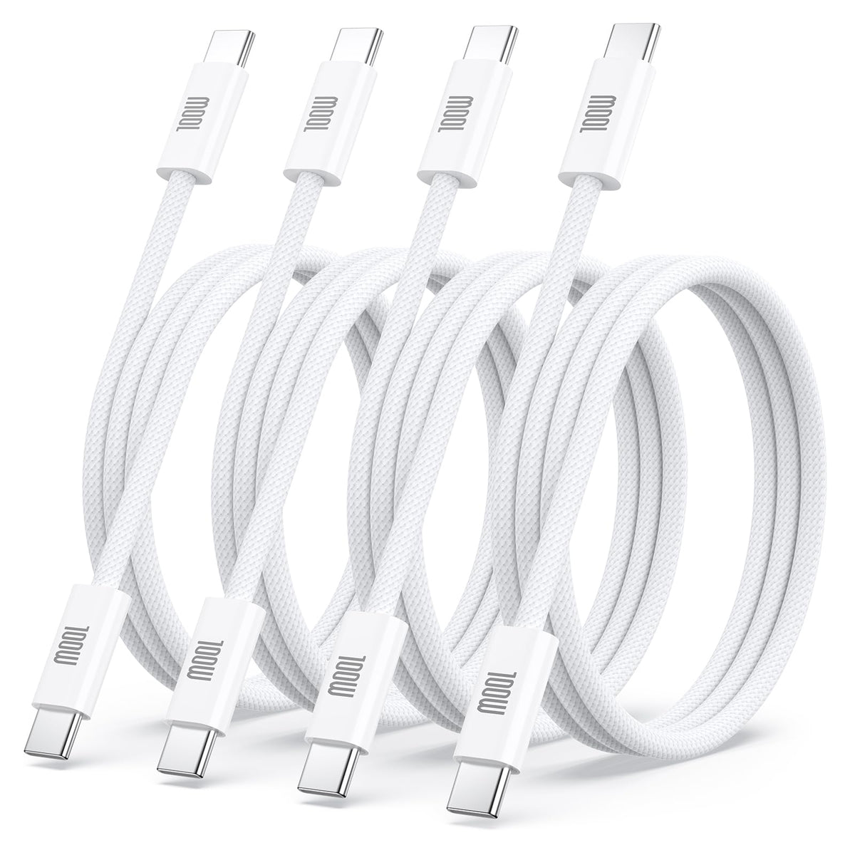USB C to USB C Cable 3ft, 2-Pack 100W USBC to USBC Fast Charger Cord