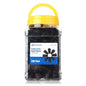 Cable Matters 200-Pack Cat6 / Cat5e RJ45 Strain Relief Boots, RJ45 Boot, Cat 6 Boot, Cat6 Ethernet Boots, Black, Suitable for 6.5mm (0.25in) Ethernet Cables