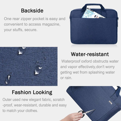 Voova 17.3-17 Inch Laptop Bag, Computer Bag, MacBook Bag, Blue