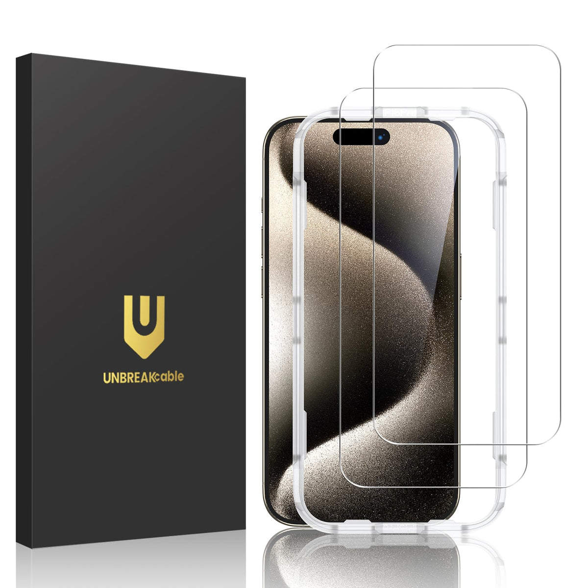 UNBREAKcable 2-Pack Screen Protector for iPhone 11 Pro Max/iPhone XS Max