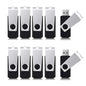 Aiibe 5 Pack 64GB Flash Drive USB Flash Drives 64GB Thumb Drive USB 2.0 Memory Stick USB Drives Jump Drive 64 GB Multipack (64G, 5 Mixed Colors: Black Red Cyan Green Purple)