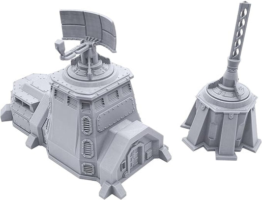 EnderToys Armored Barracks Set by Terrain4Print, 3D Printed Tabletop RPG Scenery and Wargame Terrain 28mm Miniatures