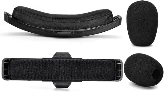 A50X A50 Gen 4 2PCS Headband and Microphone Foam- defean Replacement Cushions Compatible with Astro A50 Gen 4 Gen 5 and Astro A50X Headset,High-Density Microphone Wind Screen Wind Cover