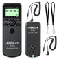AODELAN Camera Wireless Shutter Release Timer Remote Control for Canon EOS R, ROS RP, EOS RA, R6, R5, 80D, 77D, 70D, 250D, 90D, 10D, T7, T6i, T6s, T5i, T4i, T3i, PowerShot SX70H, RS-60 & TC-80N