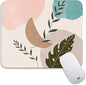 Square Mouse Pad Abstract Art, Personalized Premium-Textured Custom Mouse Mat Design, Washable Mousepad Cloth, Non-Slip Rubber Base Computer Mouse Pads for Wireless Mouse