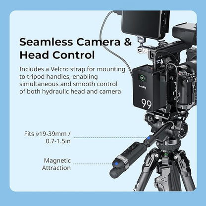 SMALLRIG Camera Remote Control Wireless Shutter Commander for Sony for Canon for Nikon Camera, fits for A7 IV, A7R V, A7R IV, A7R III, A7S III, A6700, FX3, A7CR, A7C II, ZV-E10, R5, R6, R7, R8-5207
