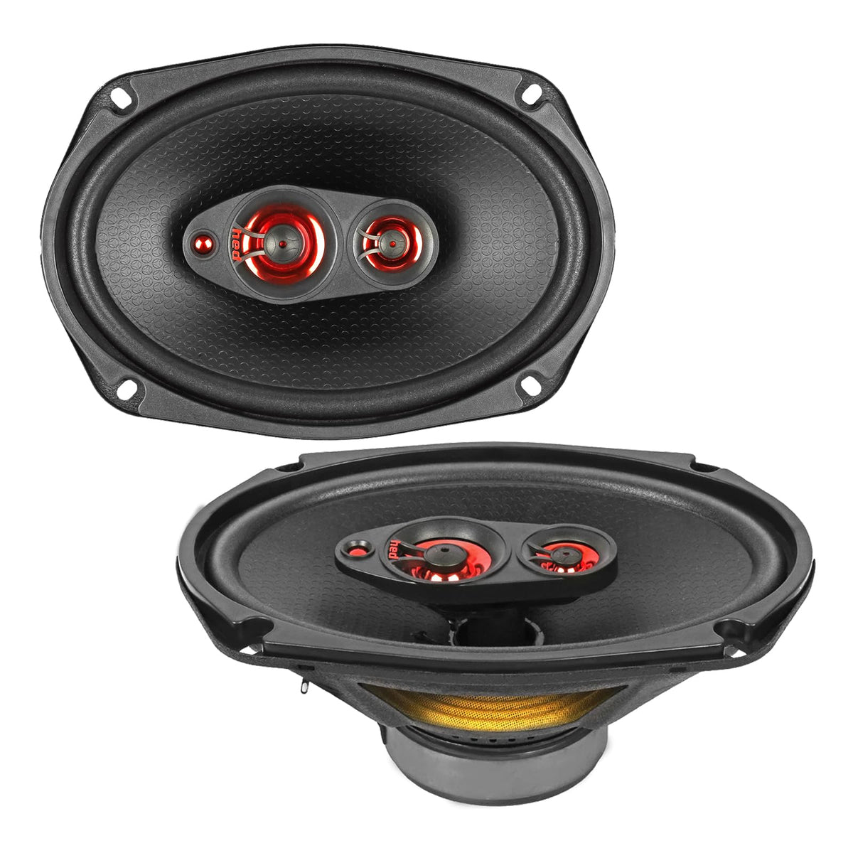 CERWIN-Vega! H693 6"× 9" 3-Way 150W 4Ω Coaxial Full Range Speaker Set(Pair)