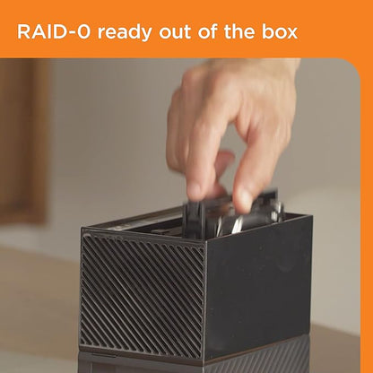 Western Digital 20TB My Book Duo Desktop RAID External Hard Drive HDD, USB 3.1, With Password Protection and Auto Backup Software - WDBFBE0200JBK-NESN