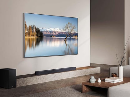 Samsung Q-Series Soundbar HW Q600F 3.1.2 ch Subwoofer (2025 Model) SpaceFit Sound Pro, Q-Symphony, Adaptive Sound