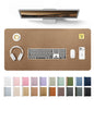 YSAGi Desk Protector&Blotter, Non-Slip Waterproof Leather Mouse Pad