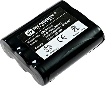 Synergy Digital Cordless Phone Batteries, Compatible with Panasonic P-P511 Cordless Phone, Combo-Pack Includes: 2 x SDCP-H306 Batteries