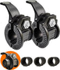 Barbell Clips 1 Inch Quick Release Weight Clamps 0.9-1.18inch Multi-Size Adjustable Olympic Clamps for Bars