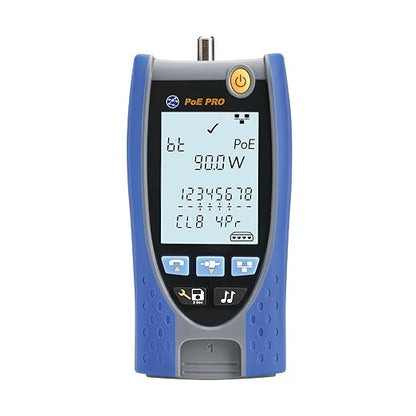 TREND Networks | R158006 | PoE Pro | Cloud Connected Data Cable and PoE Verifier | Includes Cable Testing Features of The VDV II PRO | Advanced Wiremap & Troubleshooting Tool