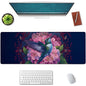 Mounidso Botanical Mushroom Large Mouse Pad, Gaming Mouse Pad, Keyboard Mat, Non-Slip Rubber Base, Office Accessories, Desk Mat, MousePads for School, Work, Home Decor Gifts 31.5" x 11.8"