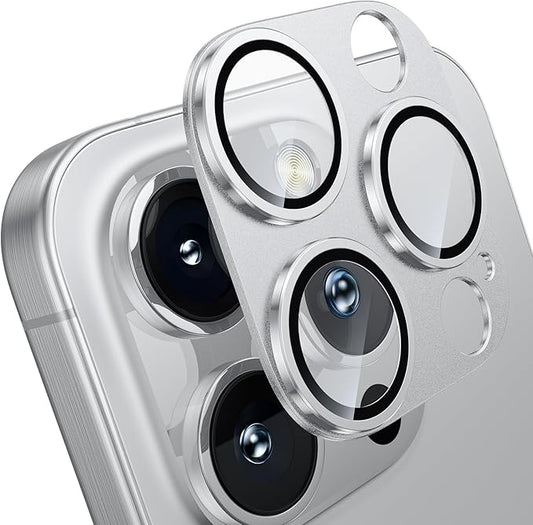 WSKEN for iPhone 16 Pro/iPhone 16 Pro Max Camera Lens Protector - Matte