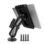 VINmounts Aluminum Heavy Duty Shockproof Tablet Mount for Truck,1.5" Ball Drill Base Tablet Holder for Car, Compatible with 7.5''-13'' Tablets/iPad, iPad,for Car,Boat, Dashboard,RV