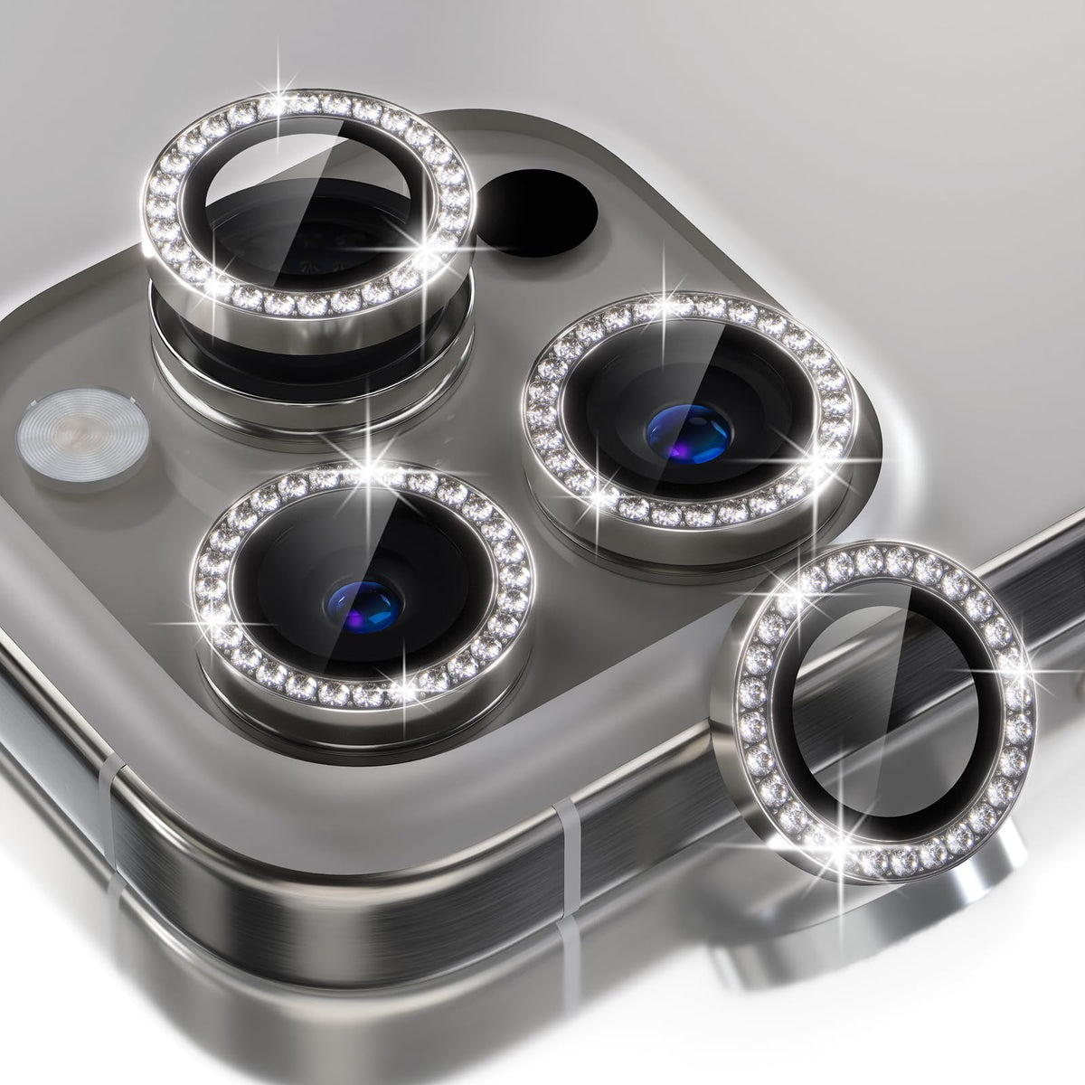 Choiche for iPhone 15 Pro/iPhone 15 Pro Max Camera Lens Protector