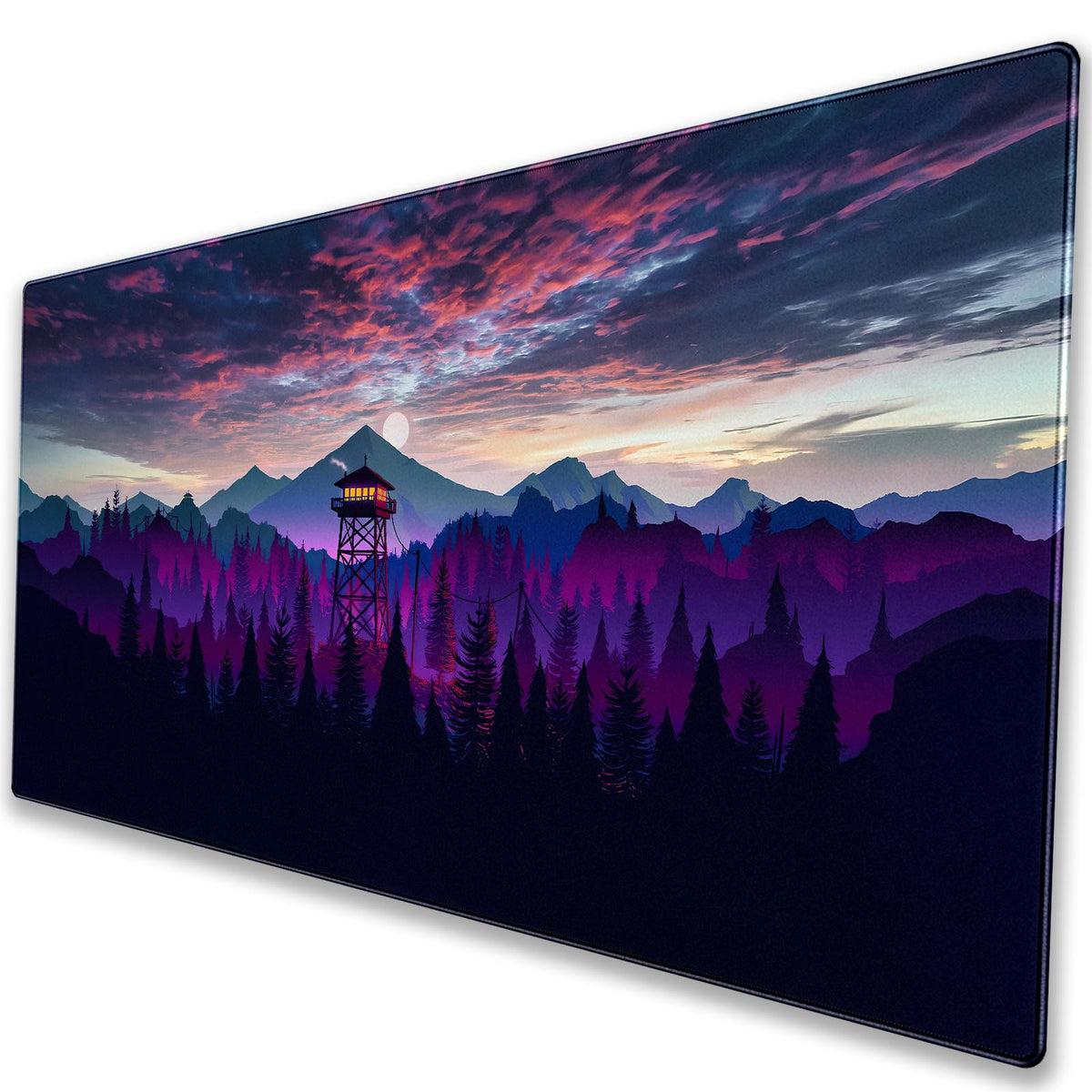Cindasun Japanese Dragon Desk Mat XL Extended Gaming Mouse Pad Computer Mat