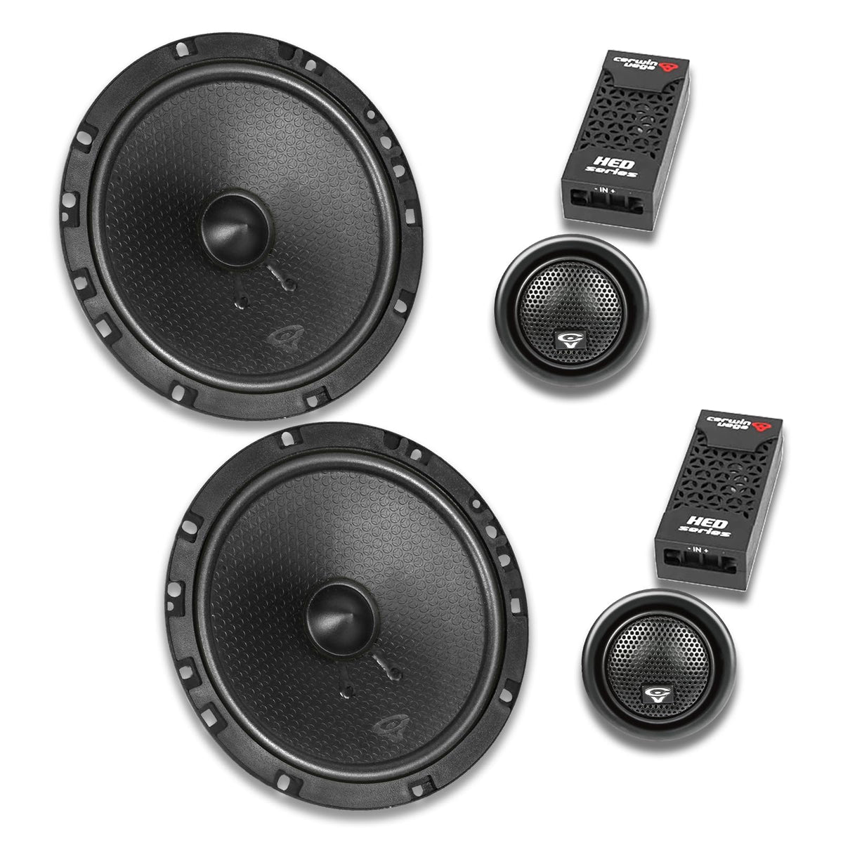CERWIN-Vega! H693 6"× 9" 3-Way 150W 4Ω Coaxial Full Range Speaker Set(Pair)