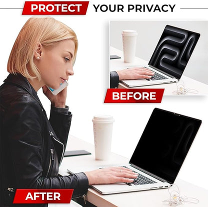Magnetic Privacy Screen for MacBook Pro 14 Inch (2021-2024, M1, M2, M3, M4, Pro, Max) Removable Laptop Privacy Filter Shield and Protector