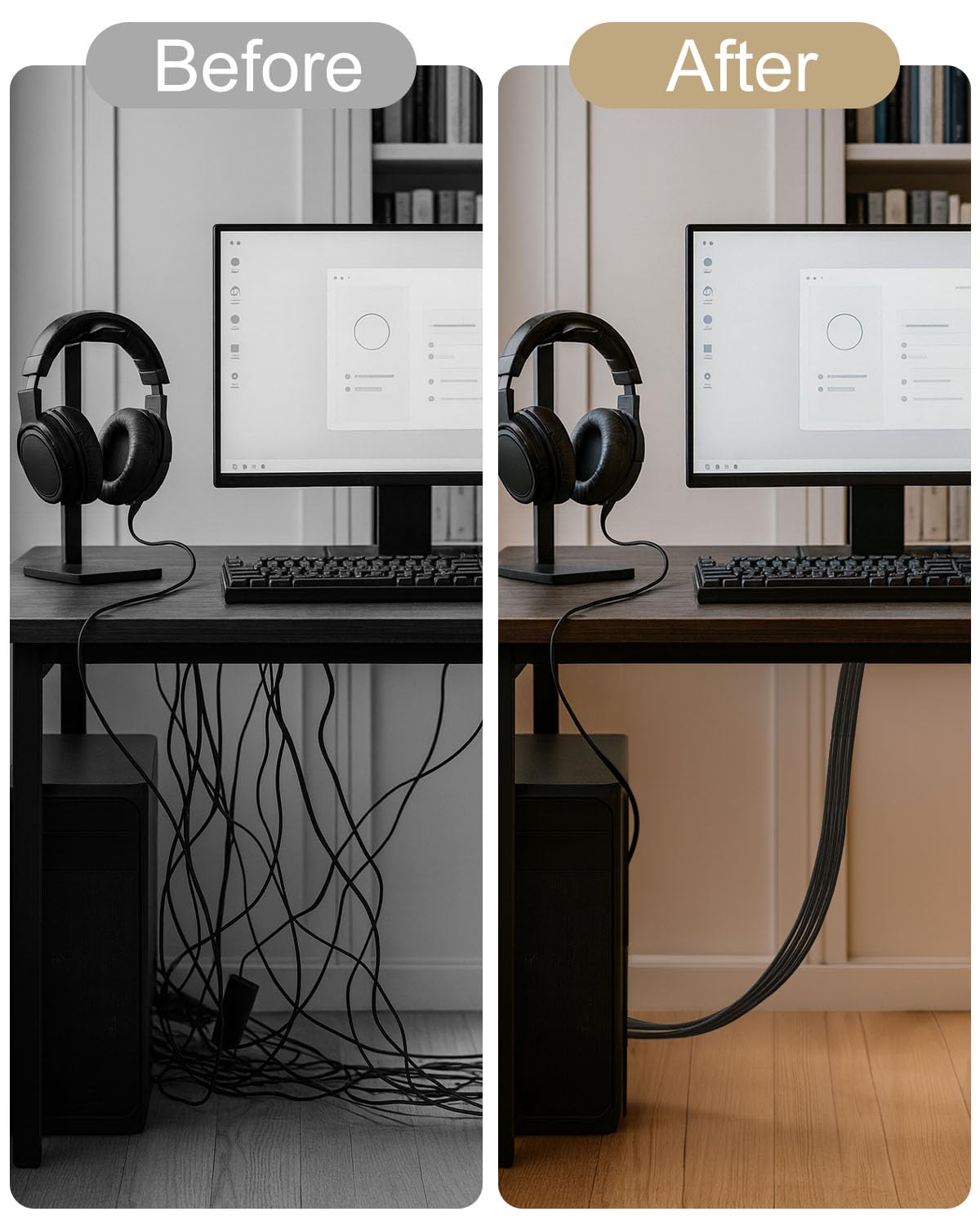 Alffun Magnetic Zip Tie Mount Wire Cable Holder