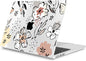 Mektron for 2025 M4 MacBook Air 13.6 Inch A3240 Case Fits 2023 A2681 M2 2024 A3113 M3 Chip with Liquid Retina Display Touch ID, Printed Plastic Hard Shell Cover for MacBook Air 13.6", Floral C383
