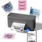 Phomemo Bluetooth Thermal Label Printer, 241BT Label Printer & 20Pcs Labels