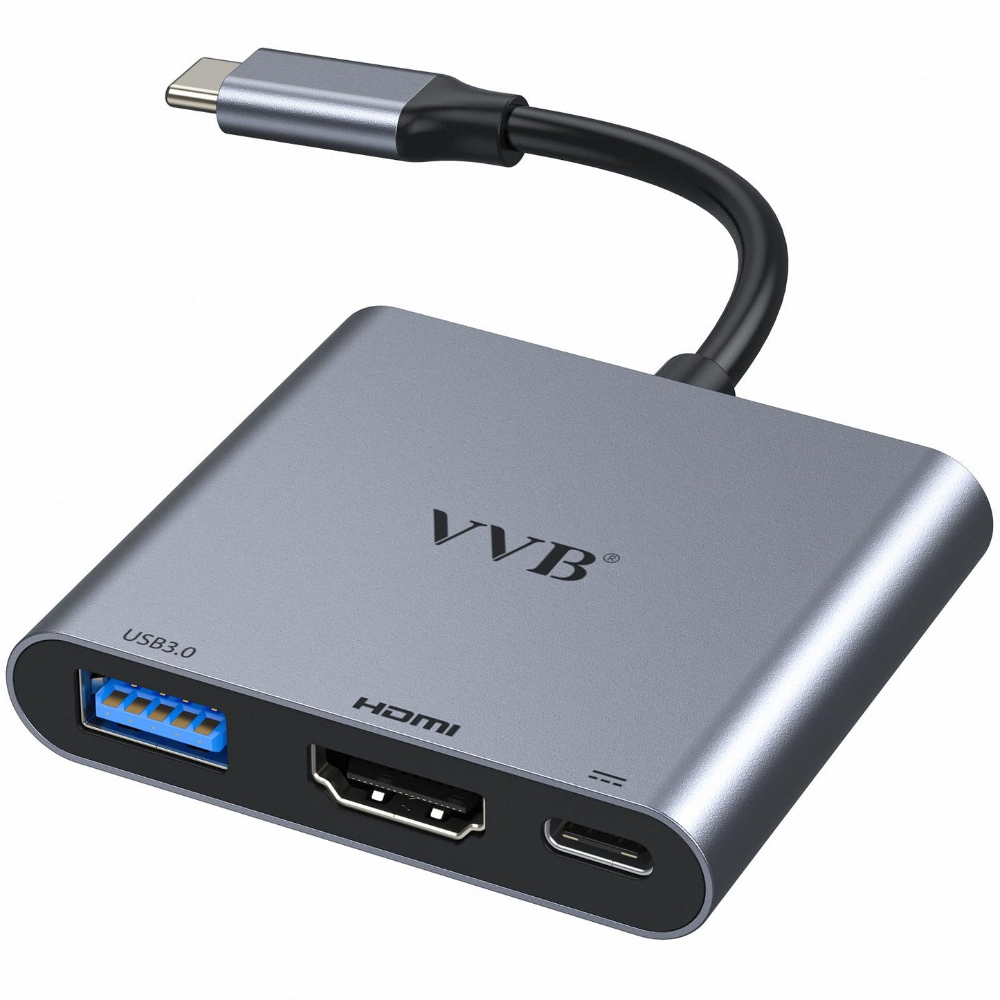 USB C to HDMI Adapter,USB-C Adapter Hub Multiport Digital AV Converter
