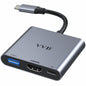 USB C to HDMI Adapter,USB-C Adapter Hub Multiport Digital AV Converter