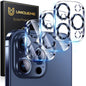 UniqueMe for iPhone 13 6.1"/13 Mini 5.4" Camera Lens Protector-Black Circle