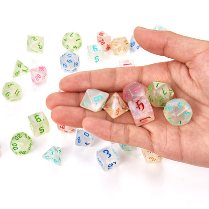 Polyhedral Dice Set, 70 Pcs DND Dice with 10 Pouche